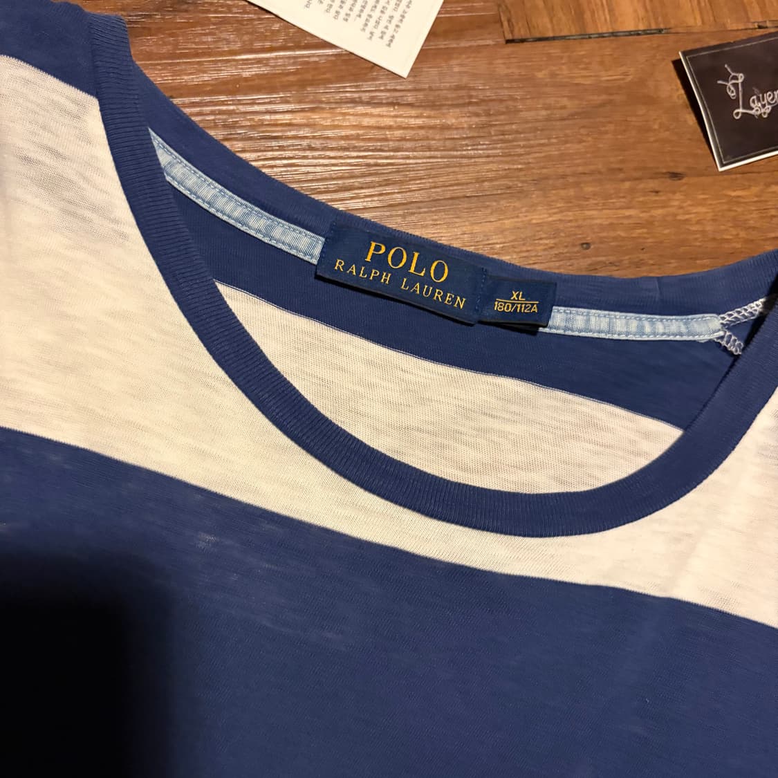 POLO RALPH LAUREN 마도로스 스트라이프 니트 티셔츠 상품이미지3