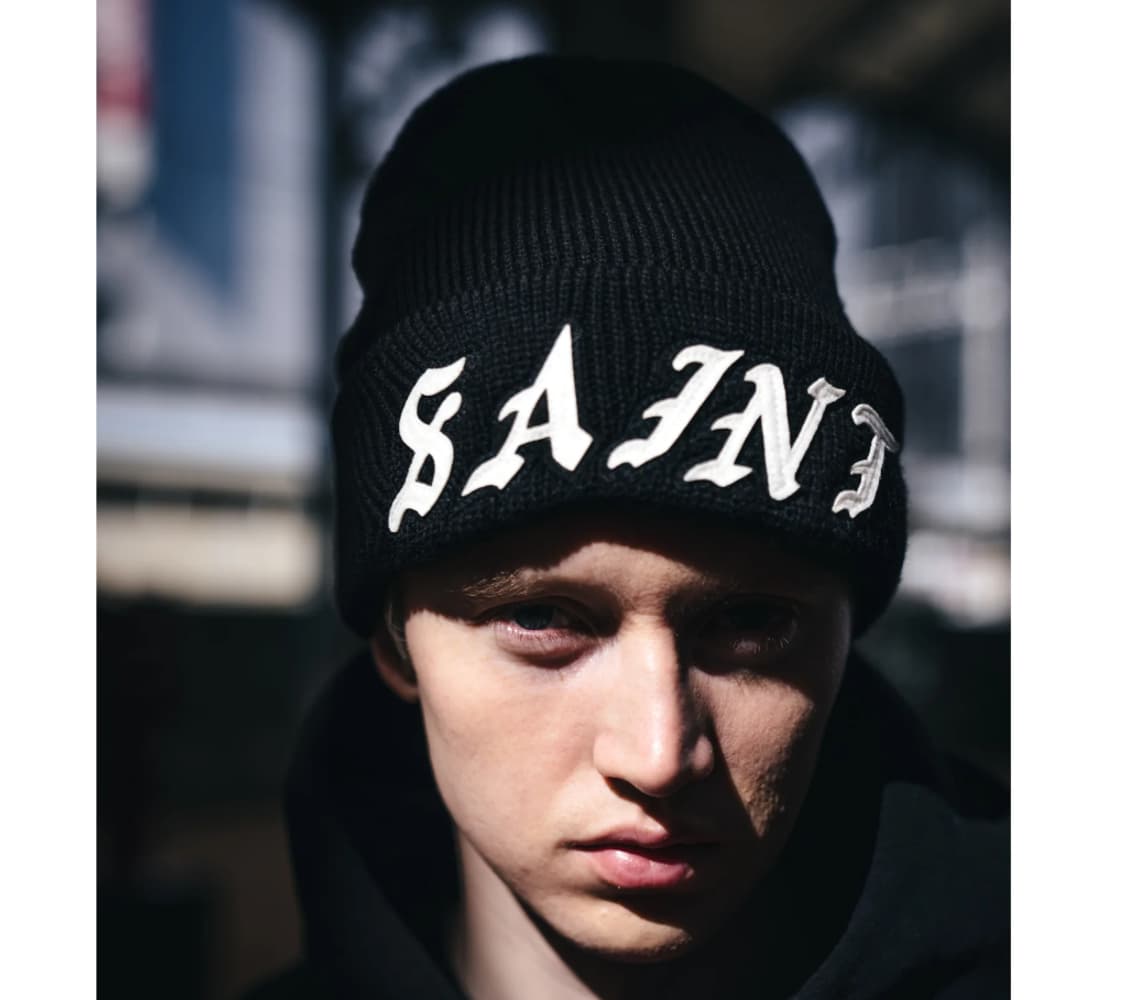 [새상품/F] 세인트미카엘 SAINT 로고 26SS 비니 와치캡 모자 상품이미지6