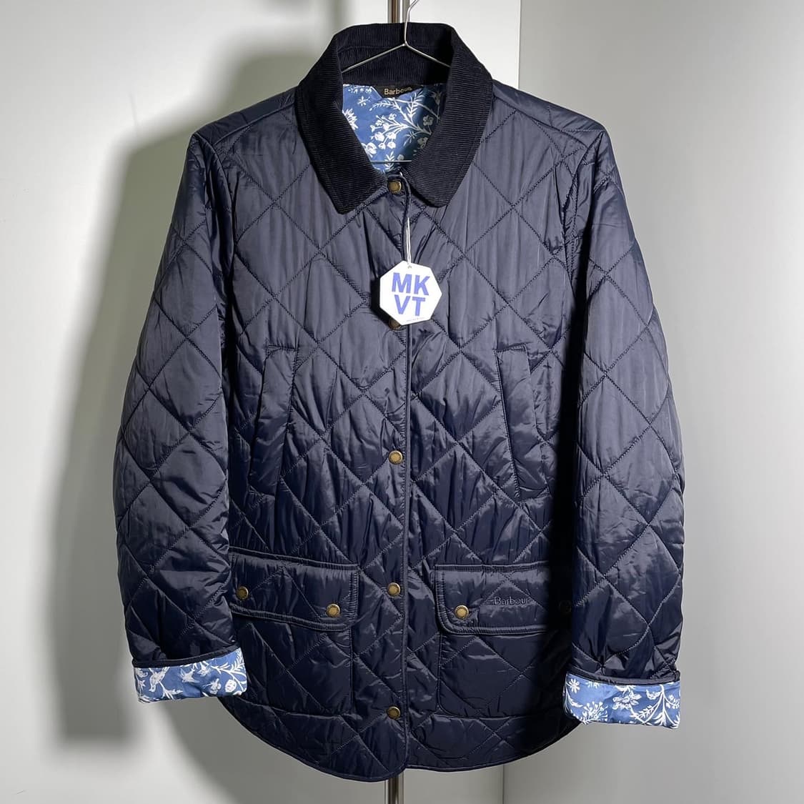 바버 X LAURA ASHLEY  퀼팅 자켓 상품이미지1