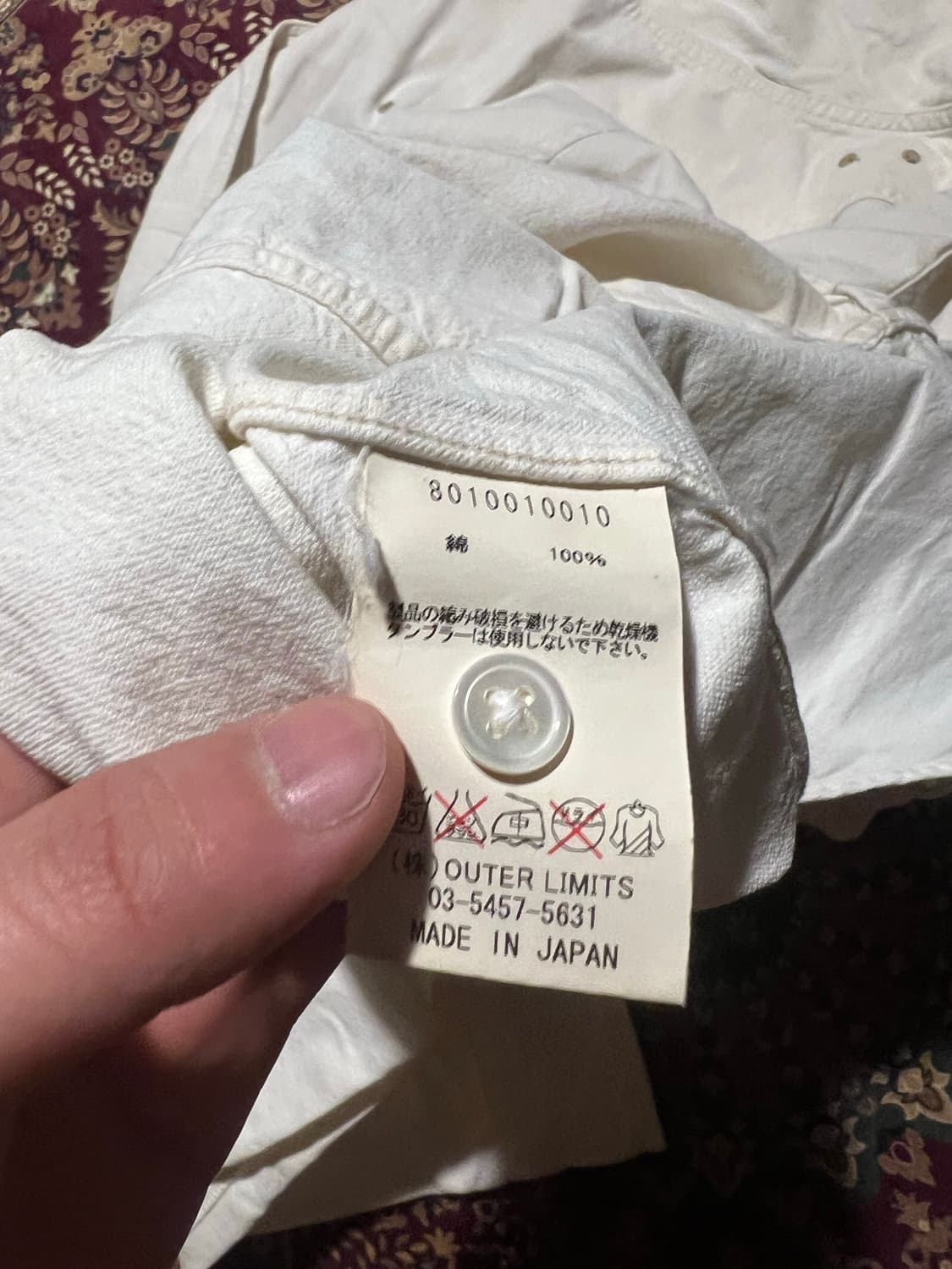 Nigel Cabourn 코튼 셔츠 50 상품이미지4