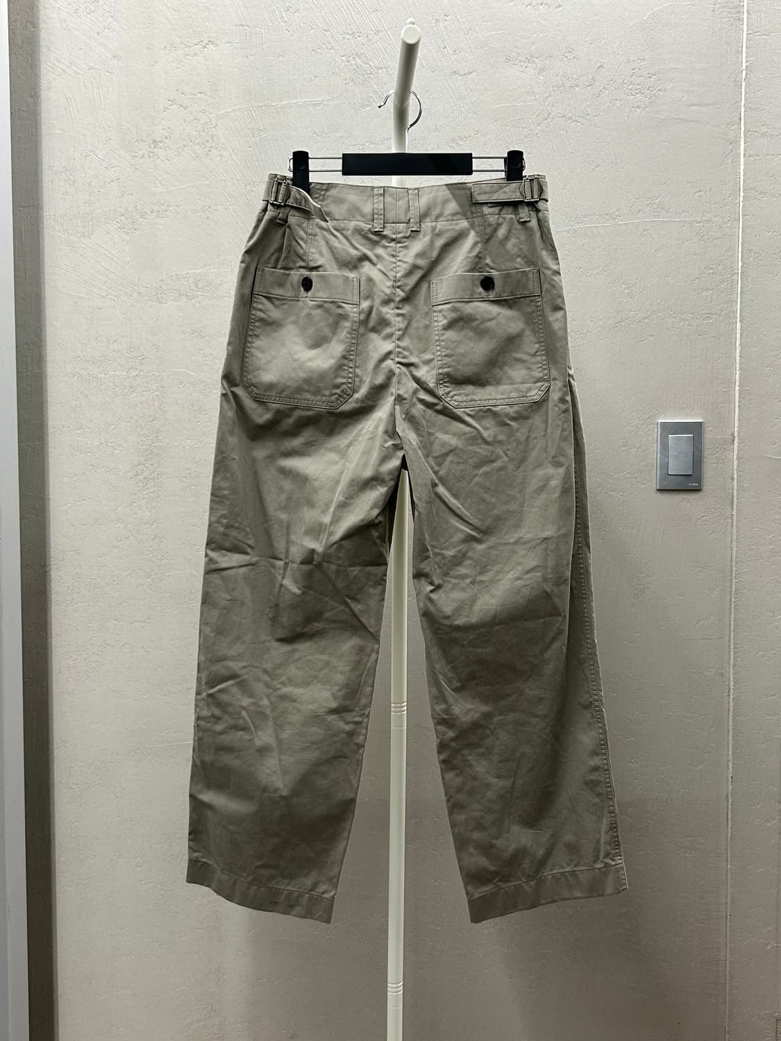 INTERAW 인터로우 면바지 무난한 베이지 상품이미지3