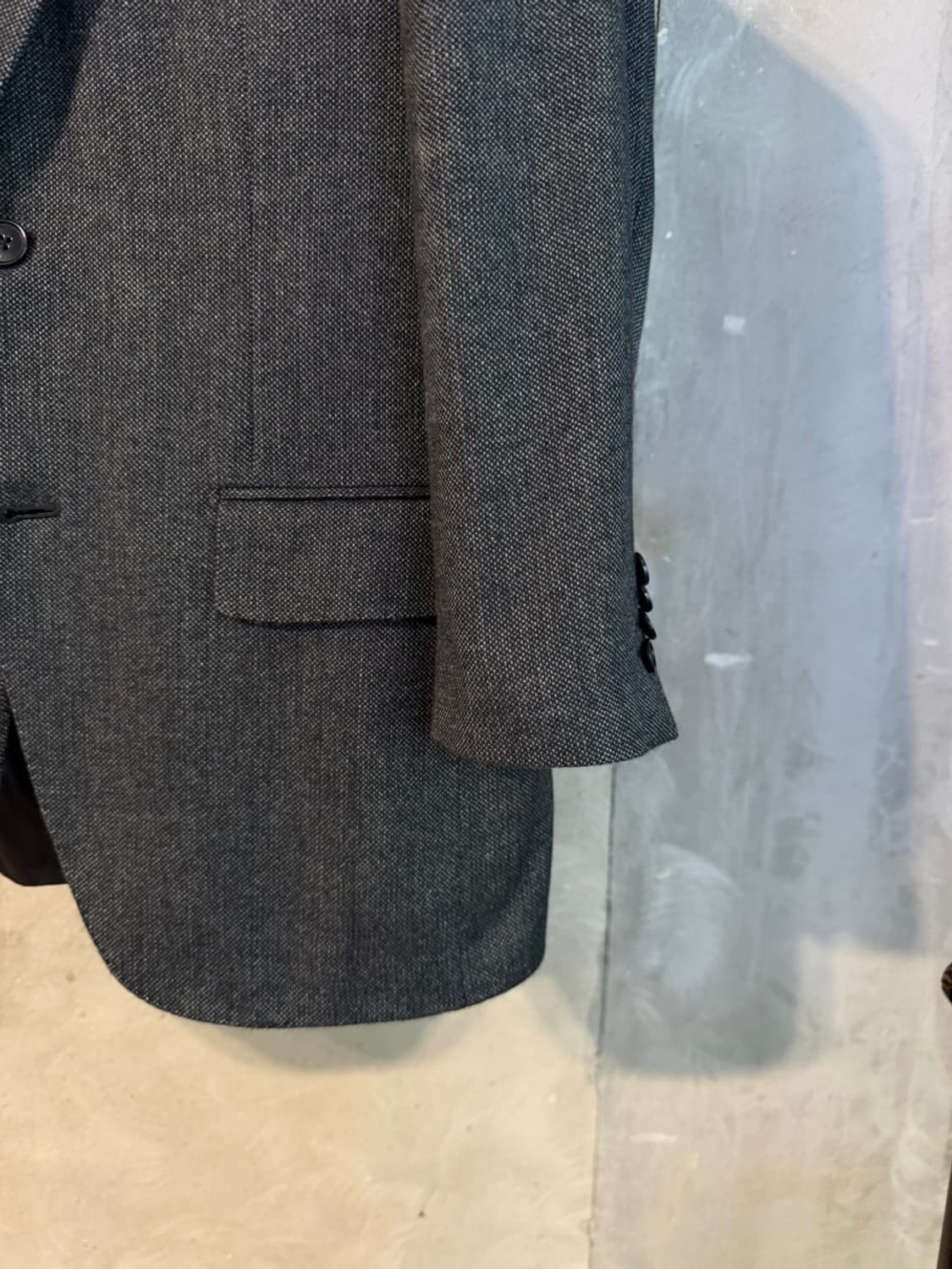 에르메네질도 제냐 울 실크 앙고라 테일러드 자켓 95 상품이미지6