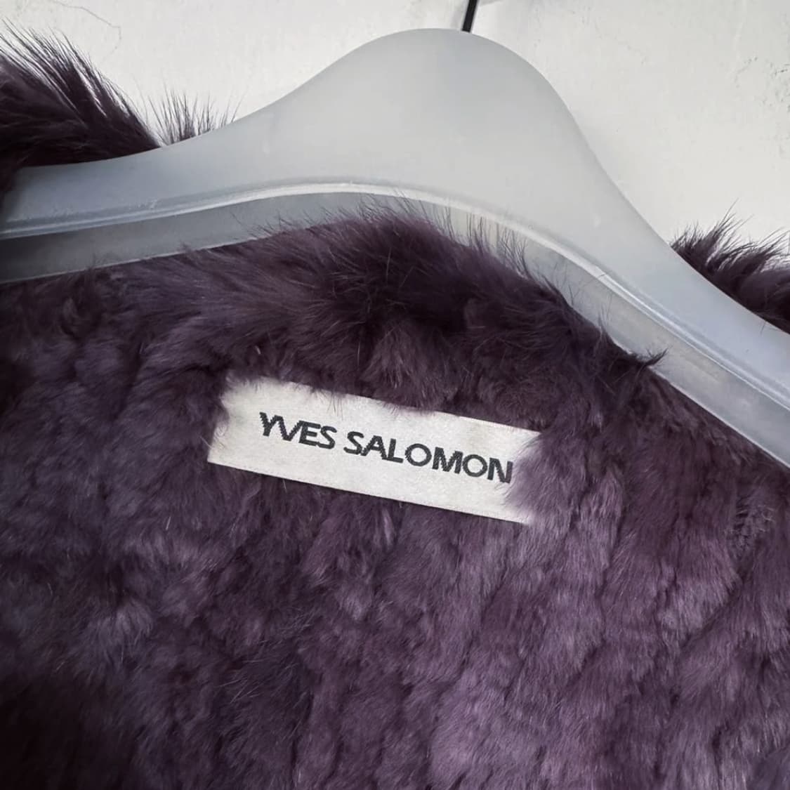 이브살로몬 래빗퍼 밍크 코트 자켓 상품이미지3