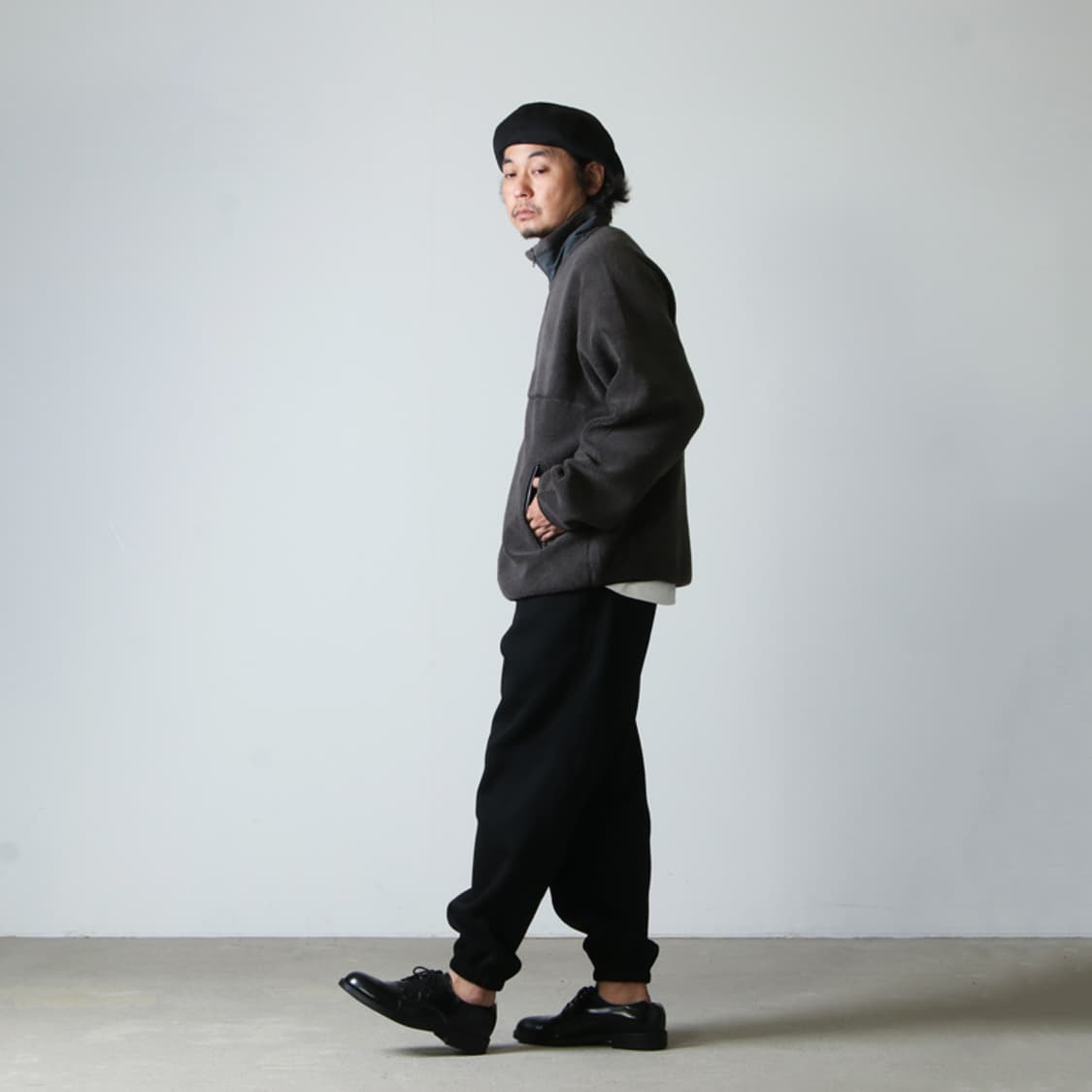 그라프페이퍼 울 보아 플리스 자켓 상품이미지8