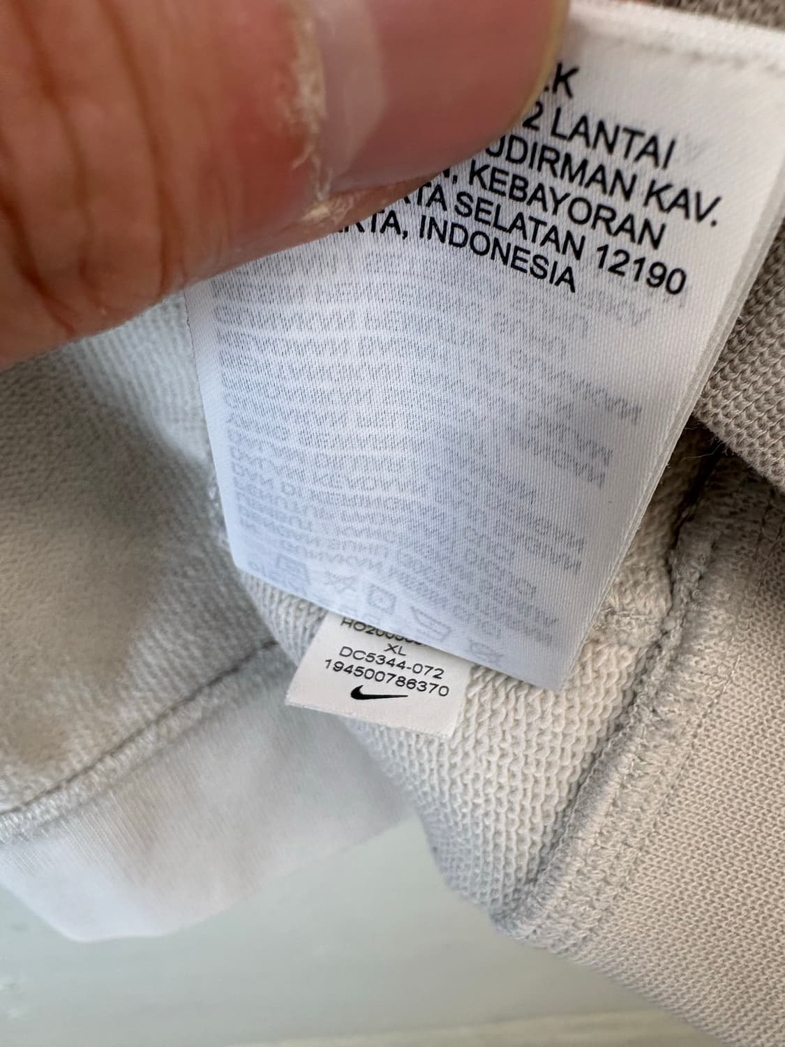 나이키 포켓 크루탑 오버핏 맨투맨 상품이미지7