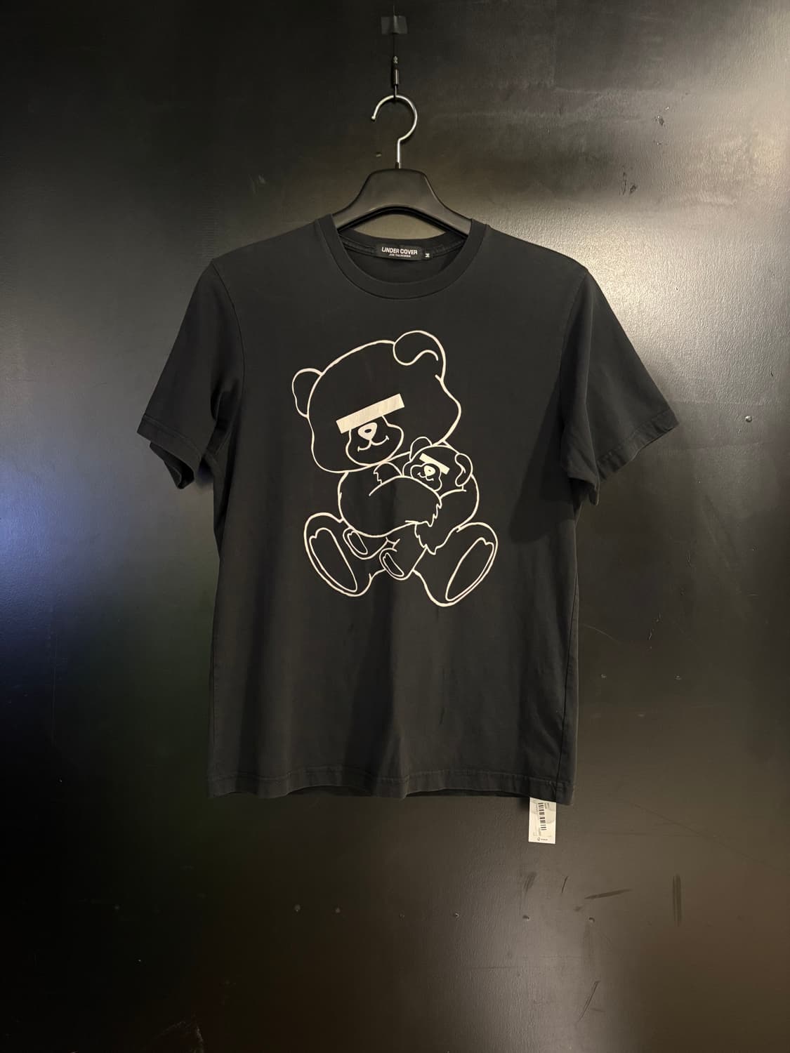 언더커버 테디베어 티셔츠 블랙 상품이미지1
