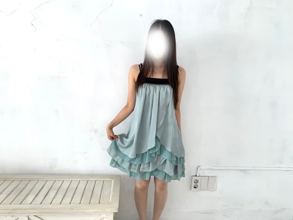 Emerald Mint Fairy Mini Dress 상품이미지6