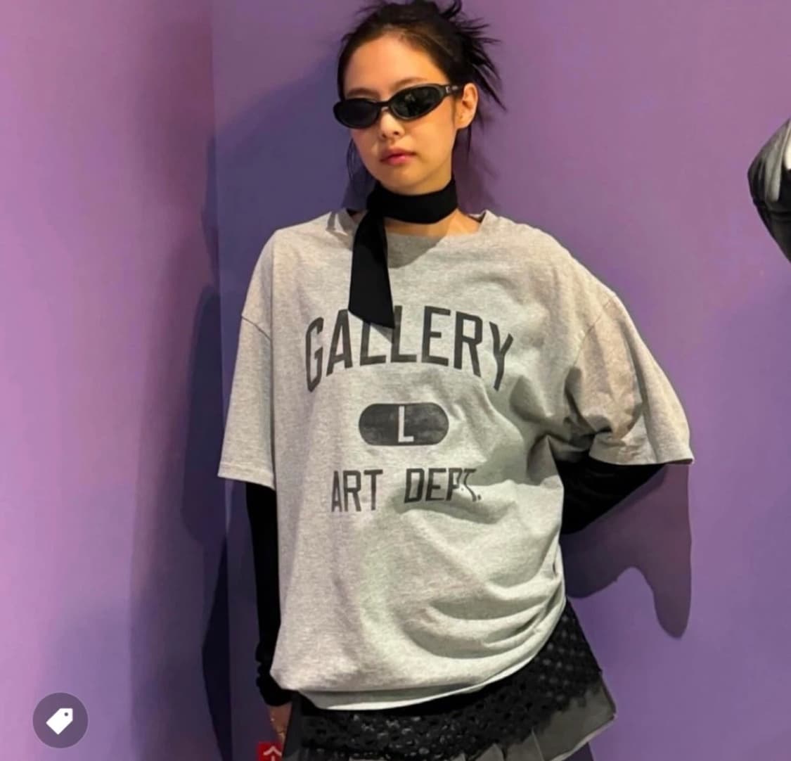 [정품] 제니 갤러리디파트먼트 반팔 티셔츠 M(100) 상품이미지1