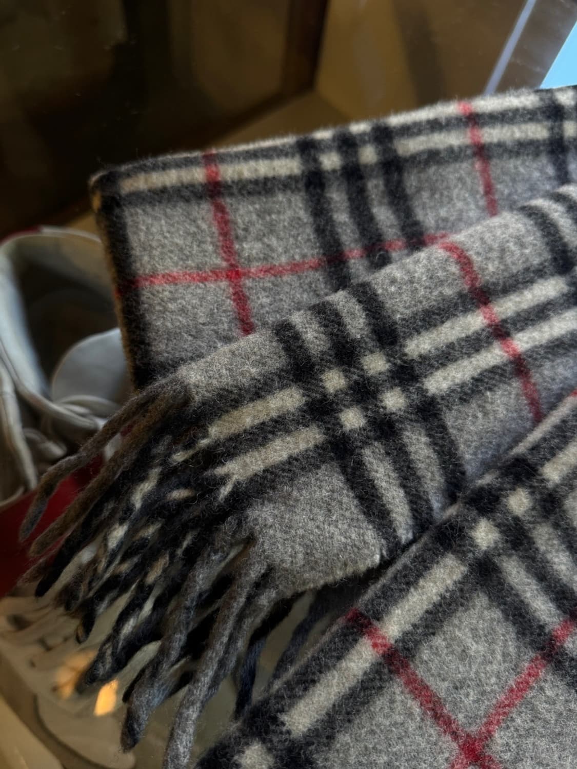 버버리 램스울 머플러 상품이미지10