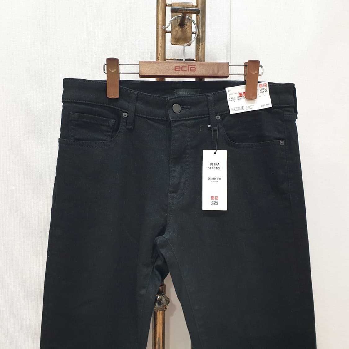유니클로 남성 블랙진 스키니 팬츠 (33)새제품 상품이미지2