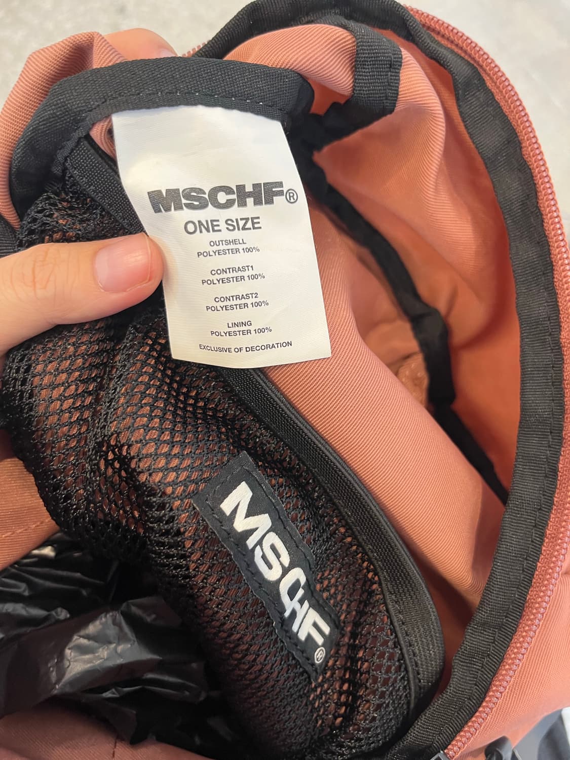 MSCHF Rhombus Backpack (Orange) 상품이미지5