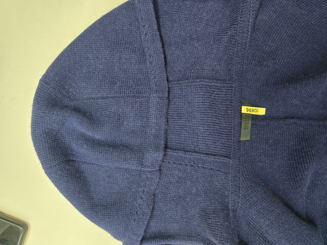 한섬 시스템 루즈핏 빅포켓 후드 니트 집업 상품이미지9