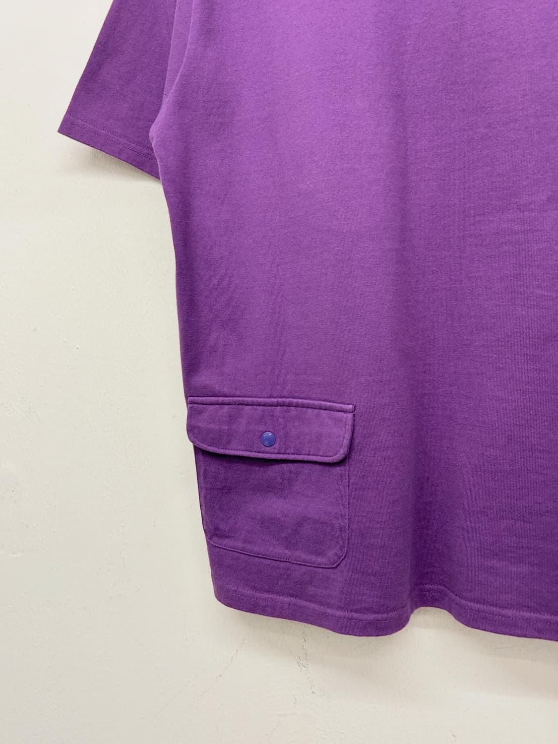 빔즈 퍼플 포켓 반팔 티셔츠 상품이미지5