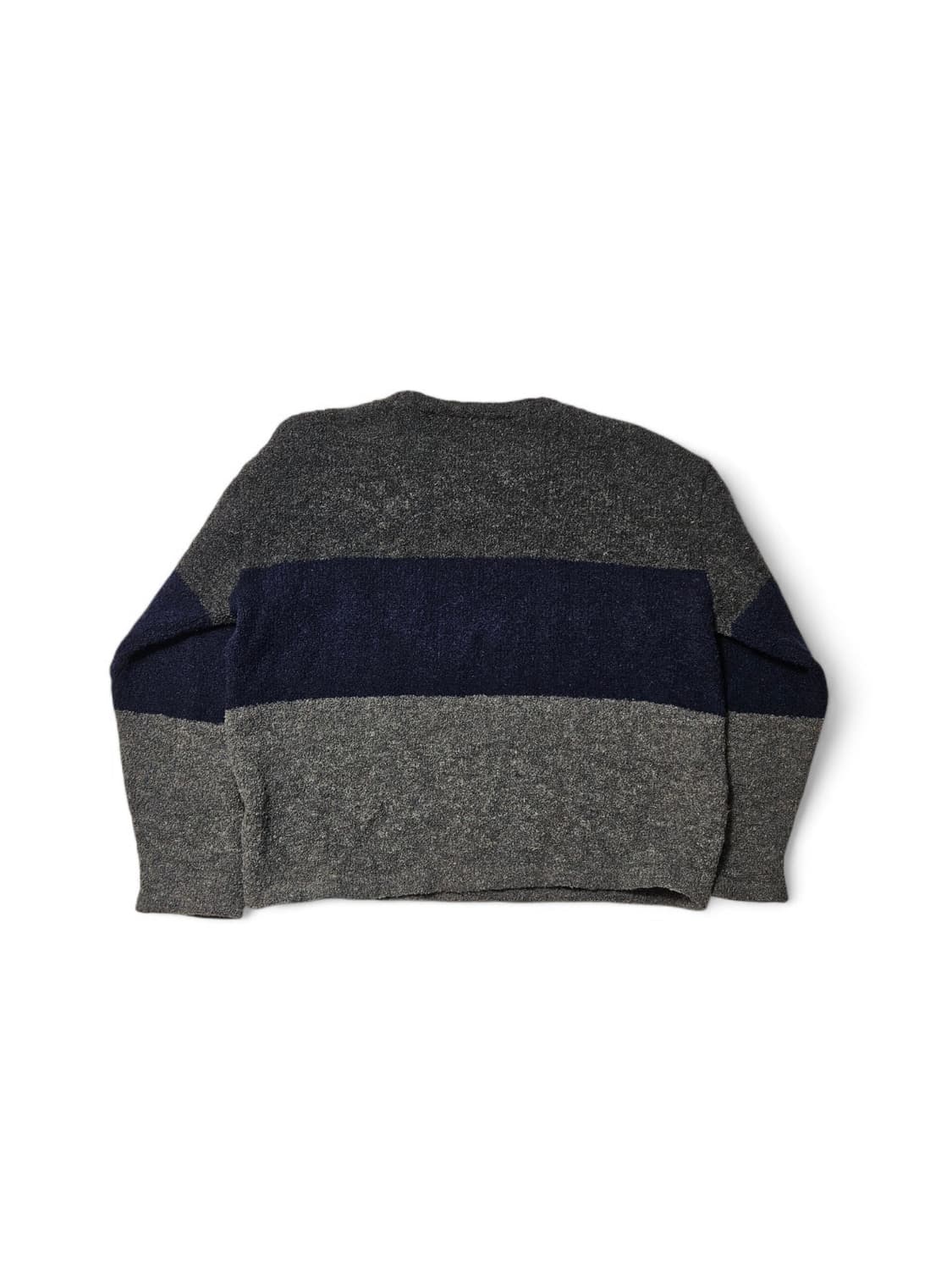 데저트+ 스트라이프 패턴 부클 니트 Dezert+ 데쟈토 상품이미지3