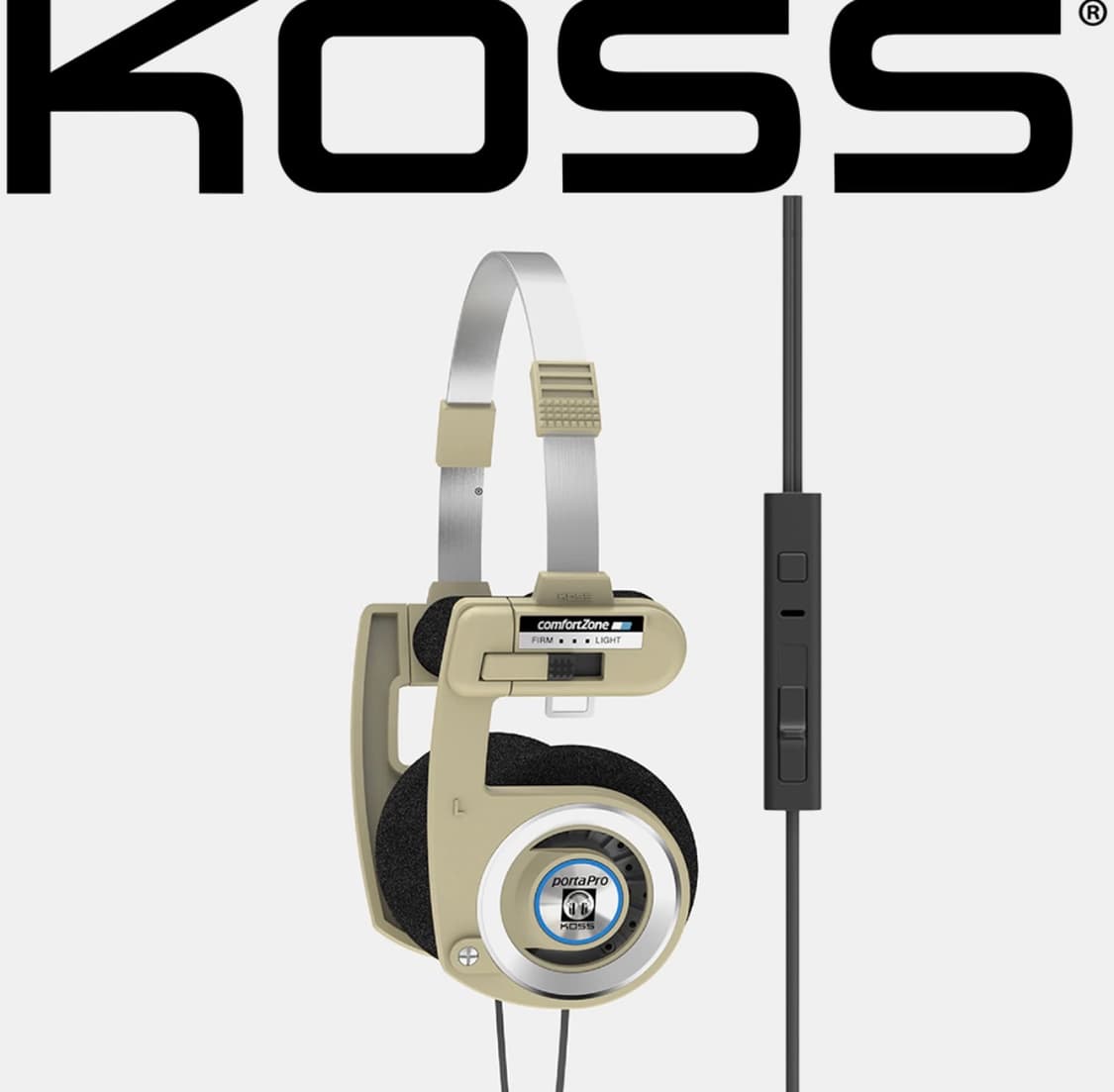 KOSS 코스 포르타 프로 한정판 온이어 이어폰 헤드셋 베이지 포타프로 상품이미지4