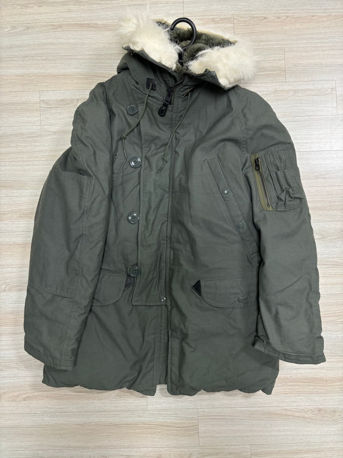 오리지널 미군 N3B 개파카 야상 데드스탁 새상품 상품이미지3