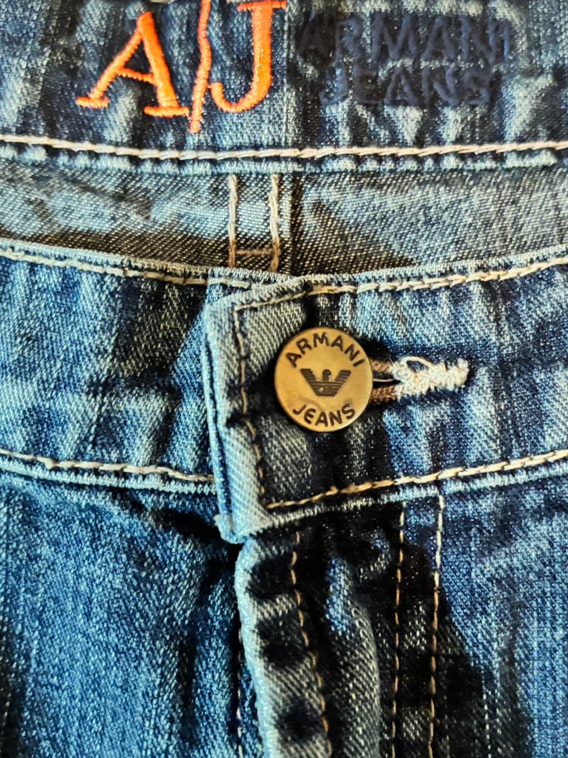 아르마니 진 워싱 데님 팬츠 34(미국) 상품이미지4