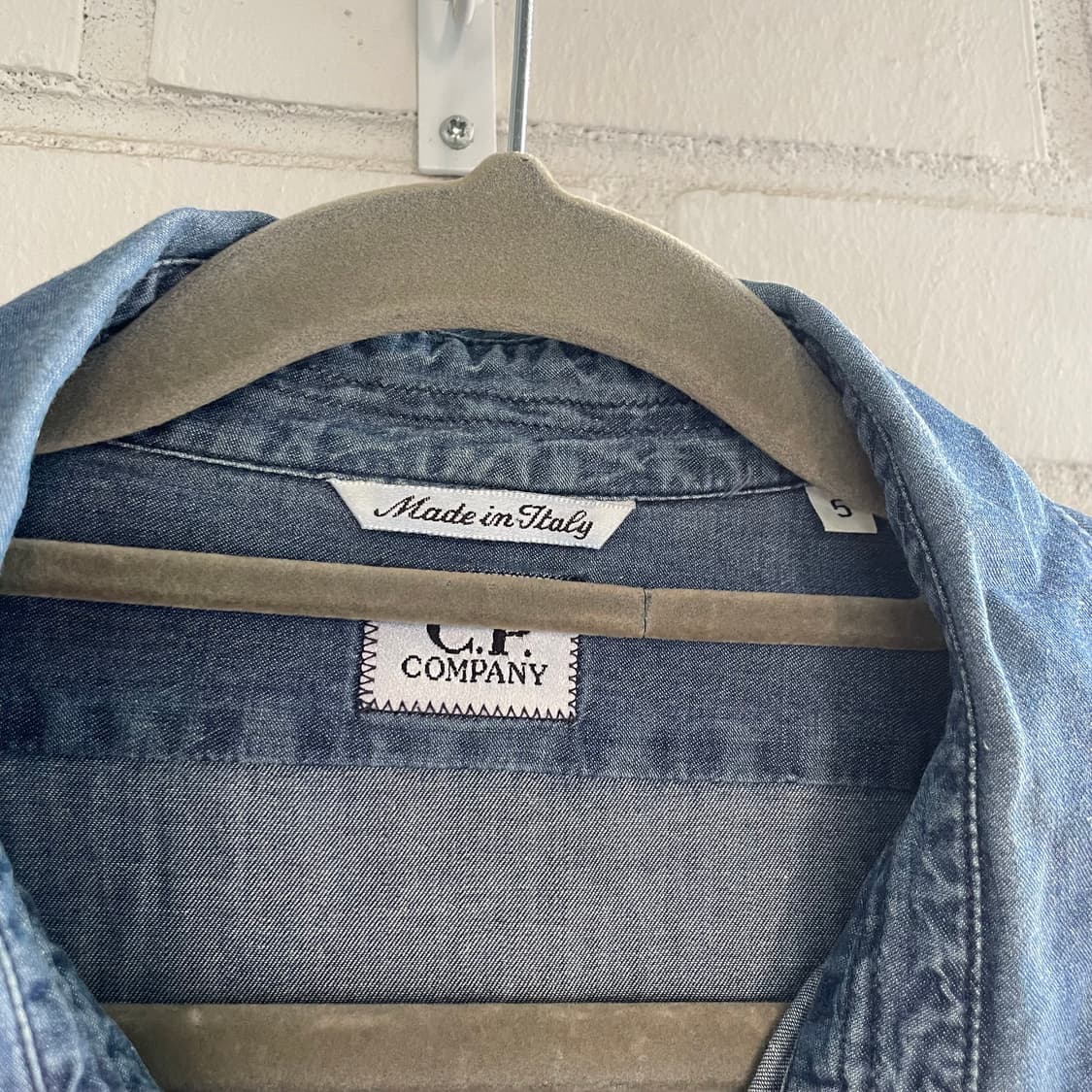 CP company 데님 셔츠 상품이미지2