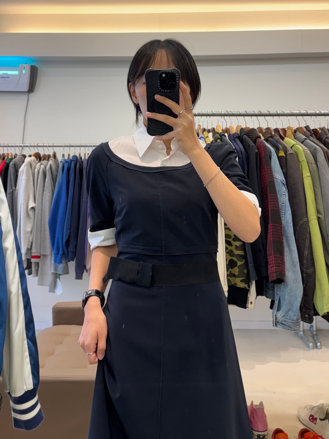 프라다 리본 원피스 상품이미지7