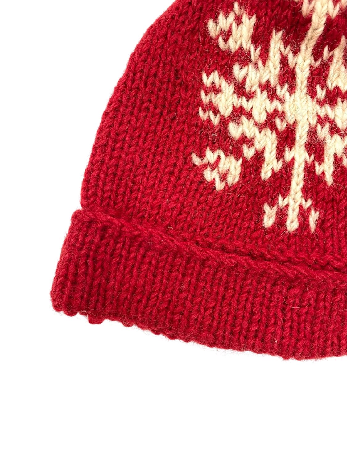 네팔 핸드니트 울 햇 상품이미지4