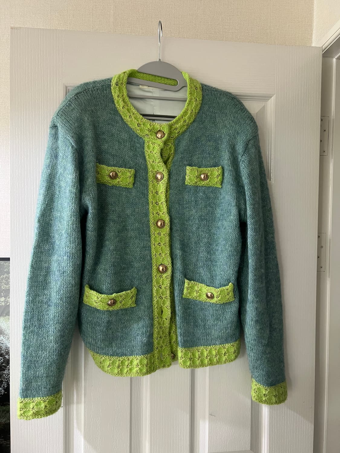 문선 가디건 / UNISEX Mohair Tweed Cardigan M 상품이미지1