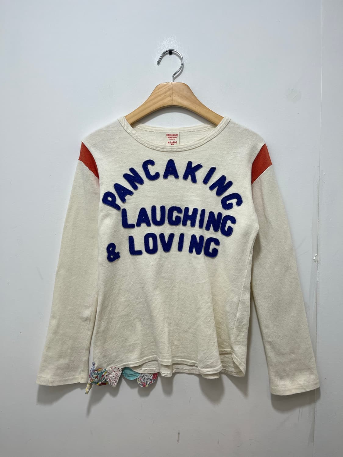 DENIM DUNGAREE 패치 롱슬리브  상품이미지1