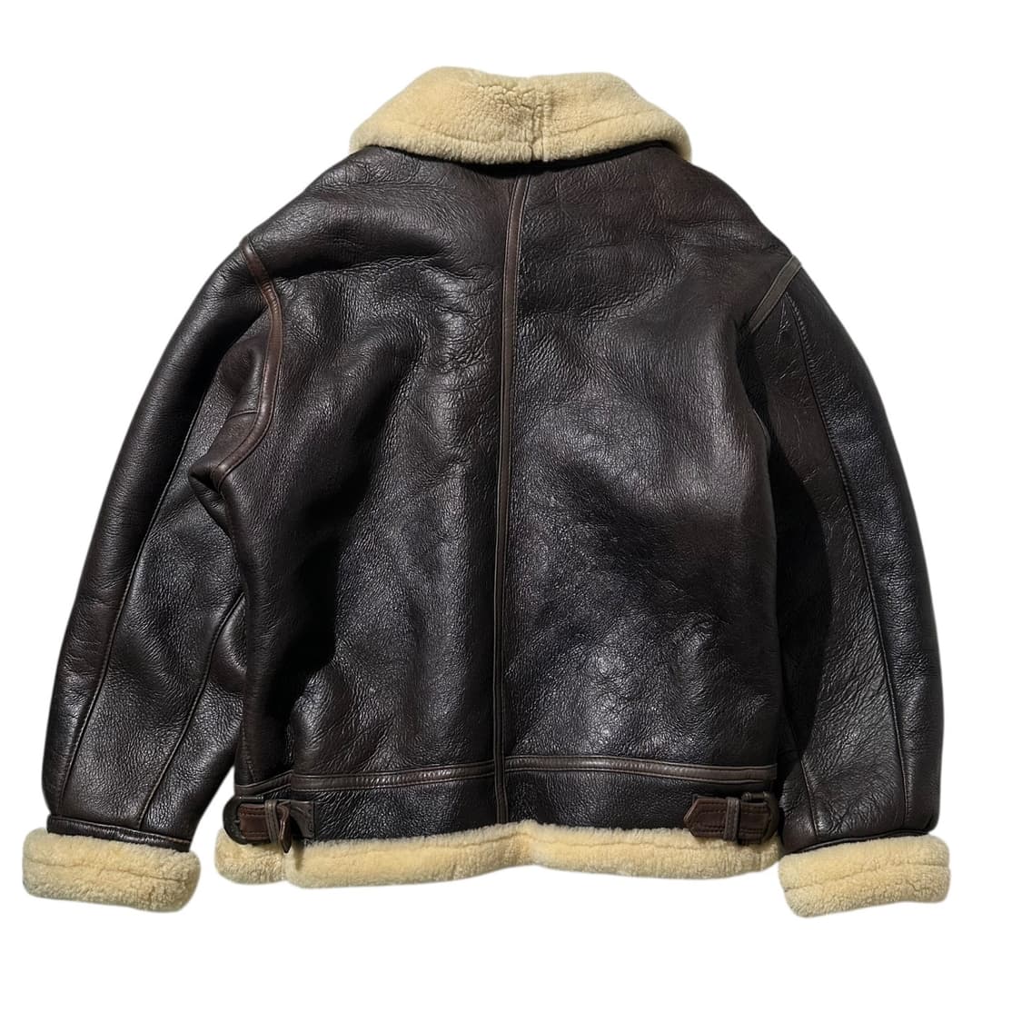 TEODEM B-3 램스킨 시어링 무스탕 봄버 자켓 상품이미지3