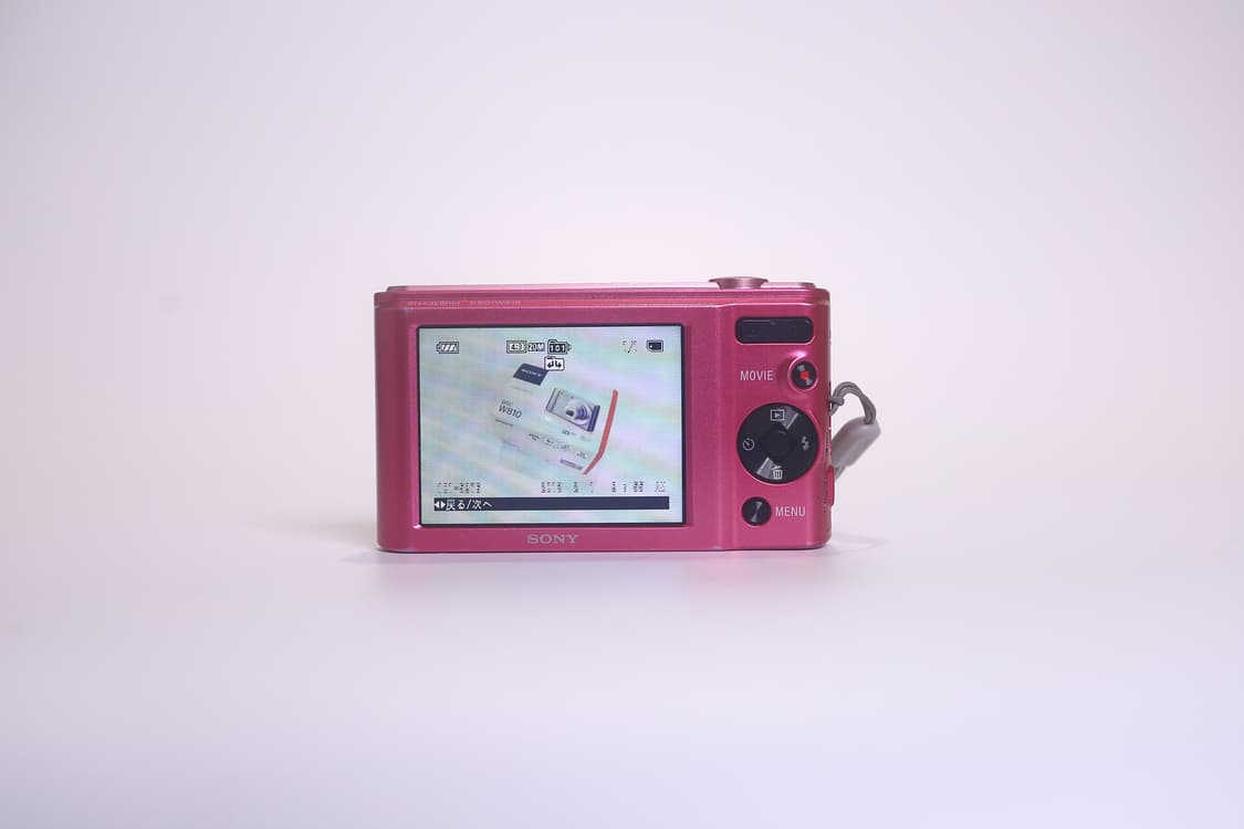 소니 사이버샷 W810 핑크 상품이미지7