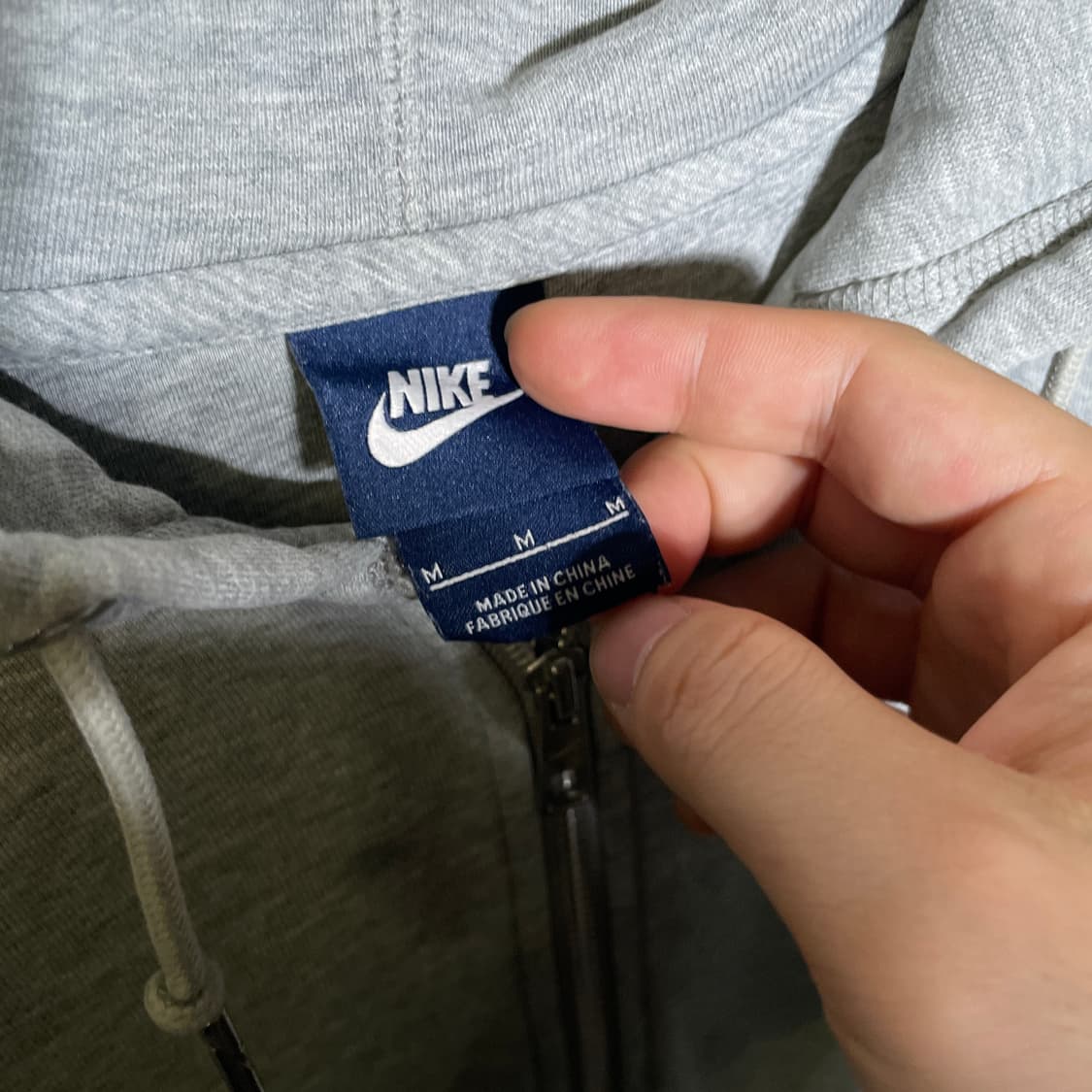 M)나이키 스우시 후드집업 상품이미지3
