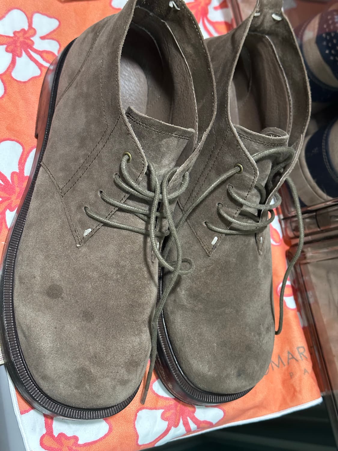 이에이X킨치 LAKE ANKLE BOOTS(브라운 스웨이드 부츠) 280 상품이미지2