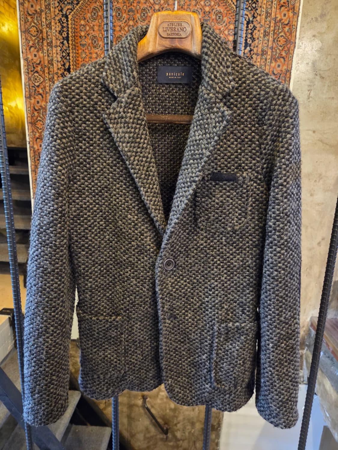 이탈리아 브랜드 빠니클레 니트 가디건  상품이미지1