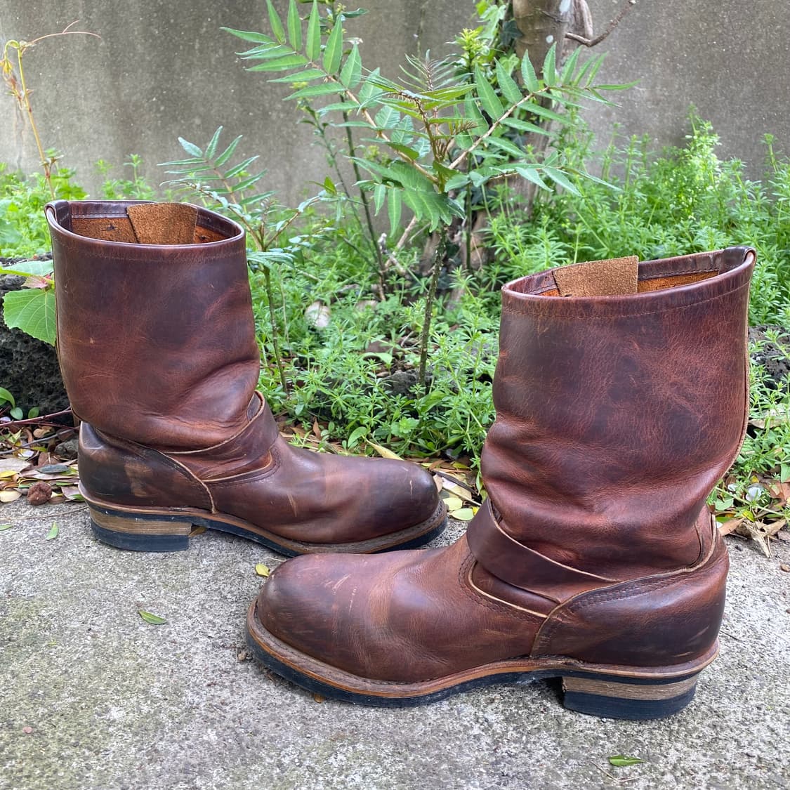 (9.5) 레드윙 브라운 레더 엔지니어 부츠 상품이미지4