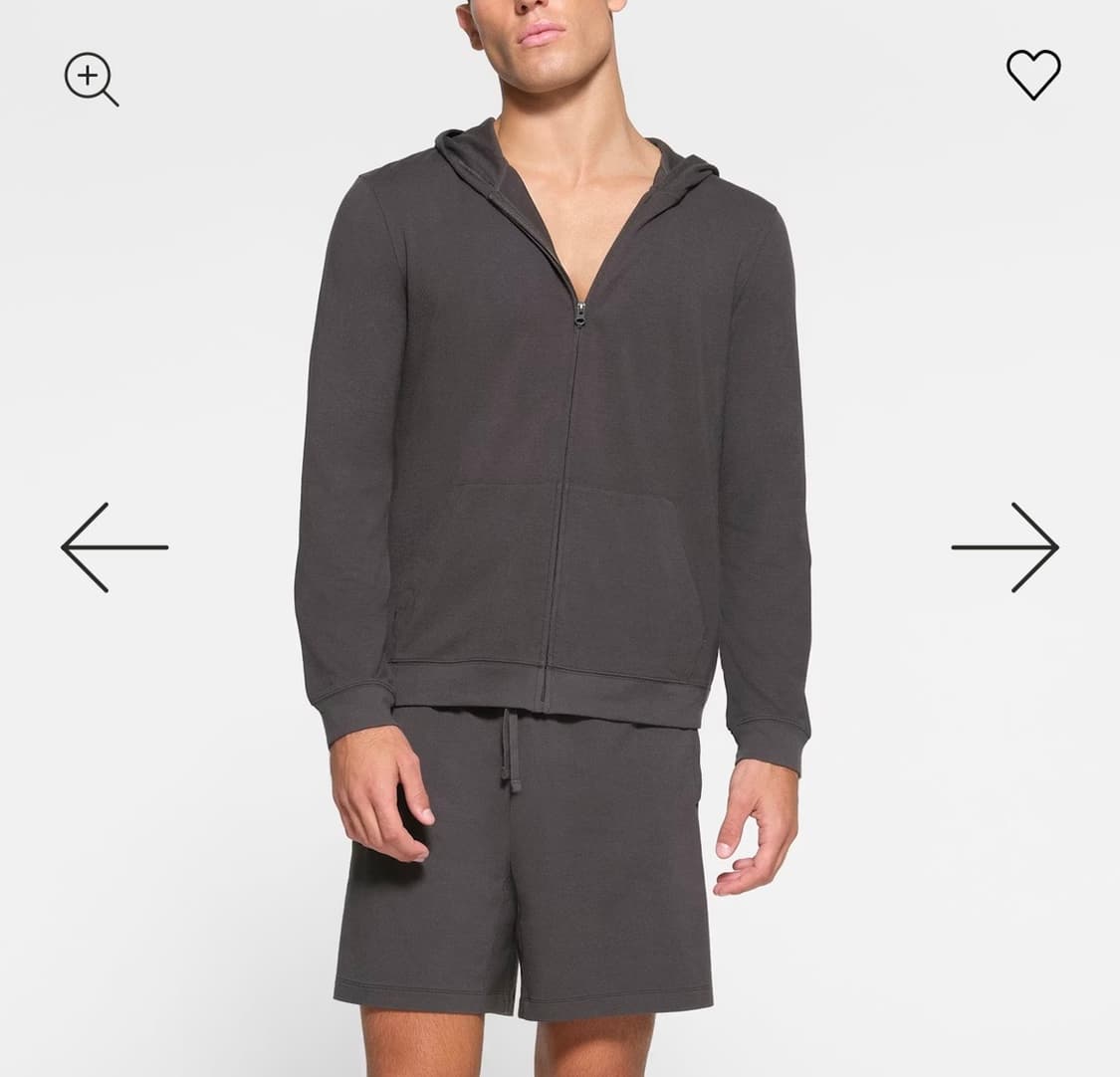 스킴스 MENS ZIP UP HOODIE(M) 상품이미지1