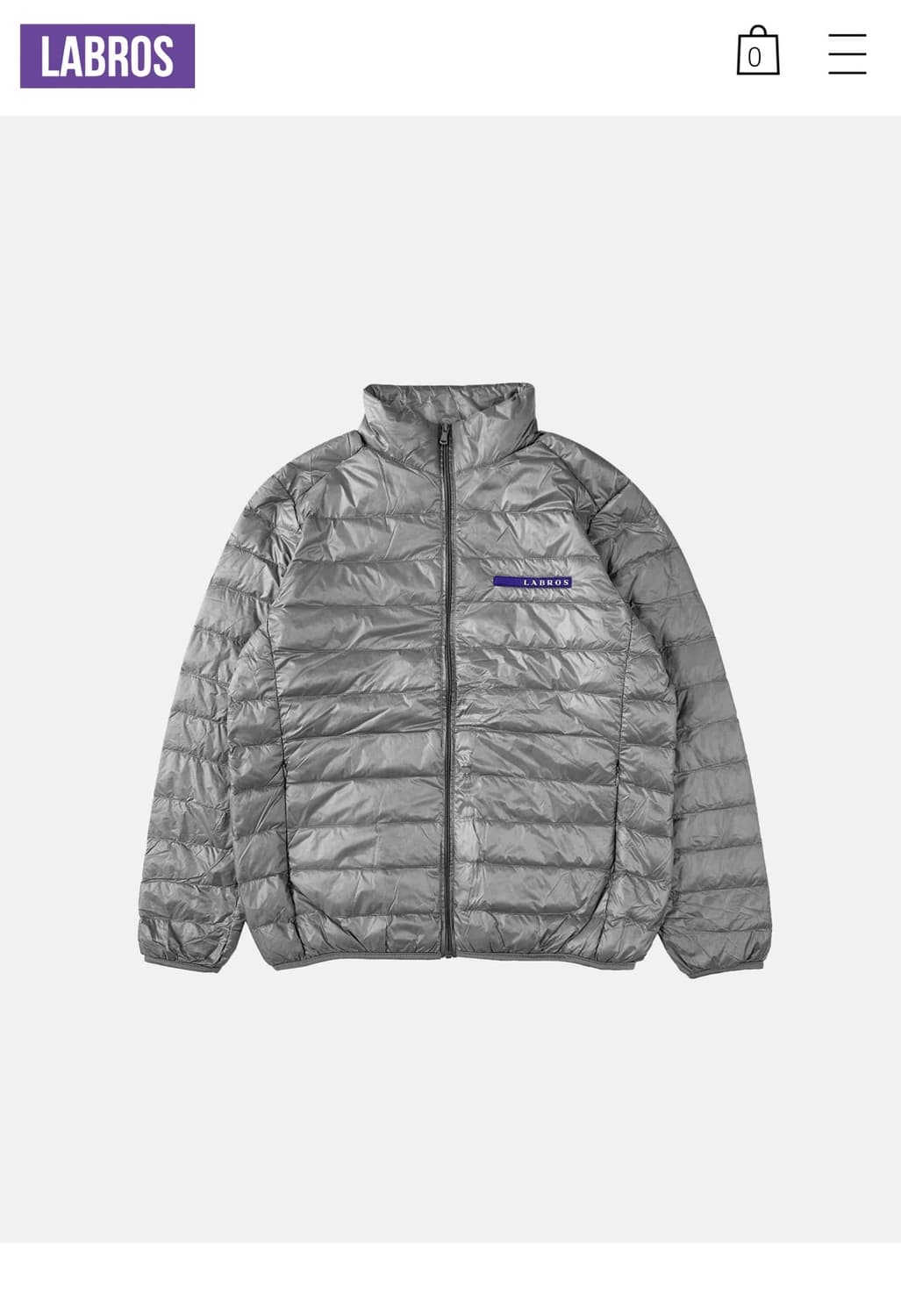 라브로스 경량패딩 XL 상품이미지1