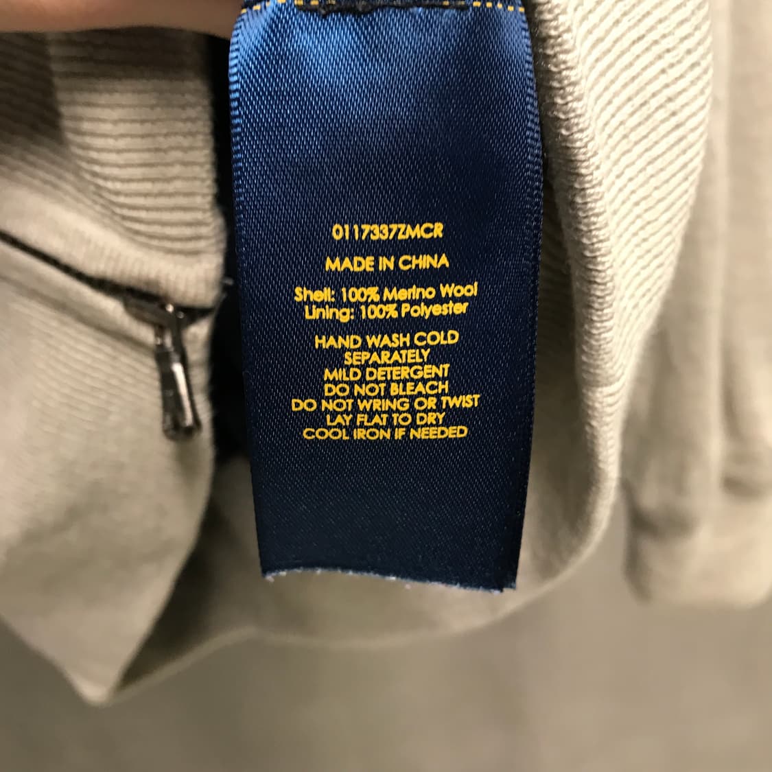 폴로 랄프로렌 니트 집업 M 상품이미지6