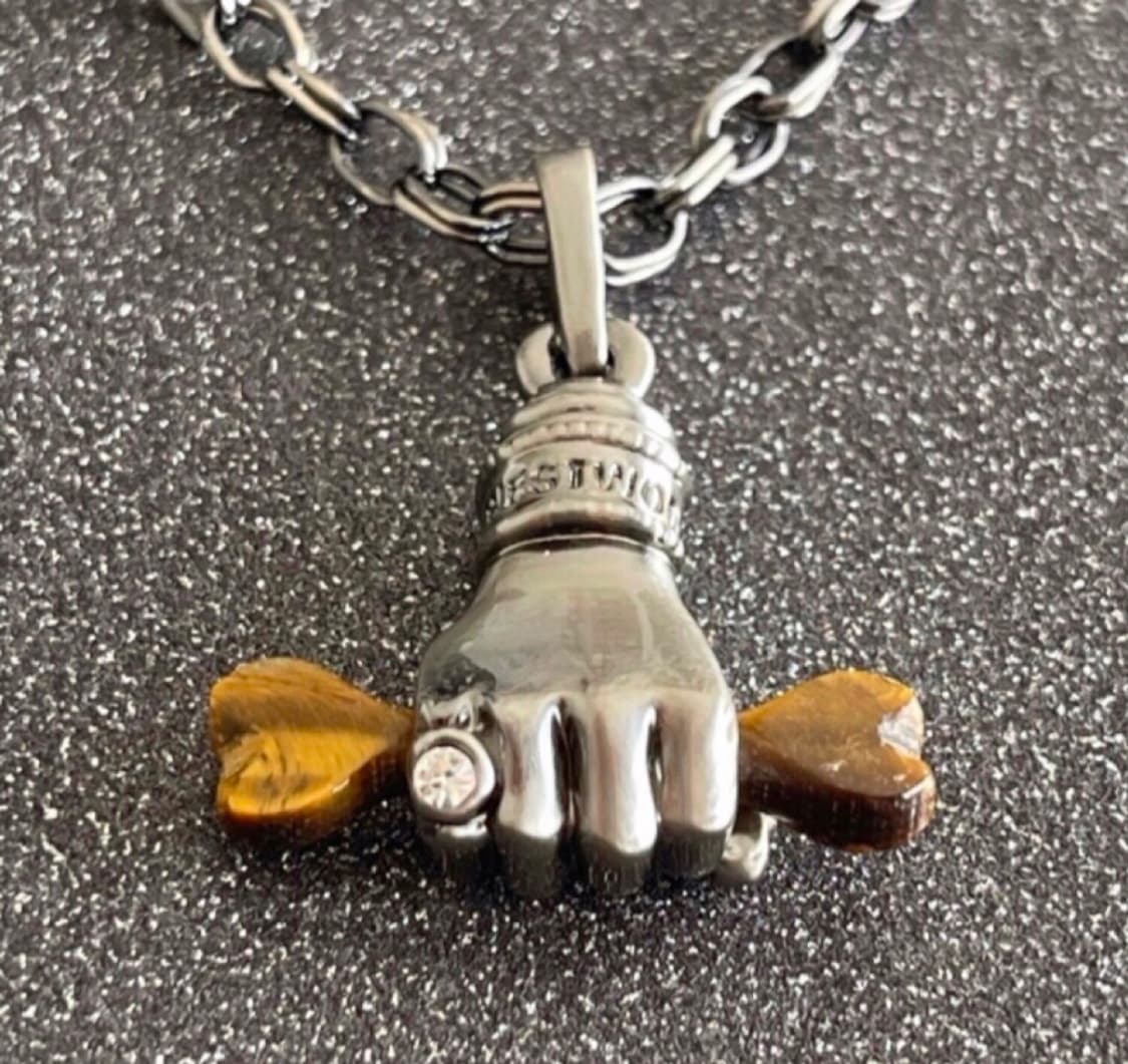 비비안웨스트우드 아카이브 핸드쉐입 팬던트 목걸이 상품이미지1