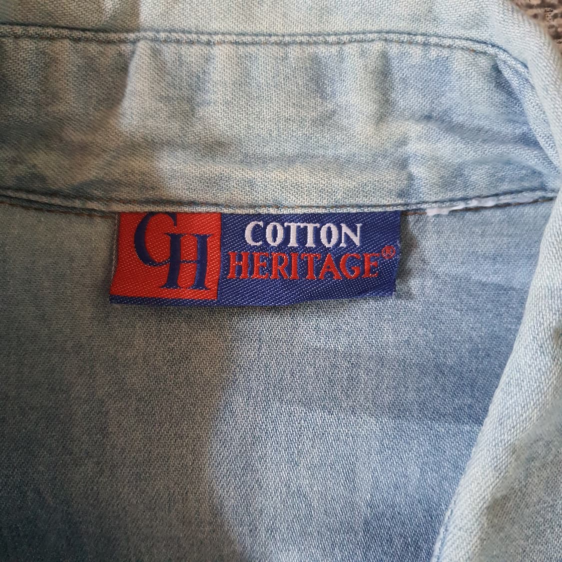 90s미국 수입 데님 셔츠  no.54 상품이미지4