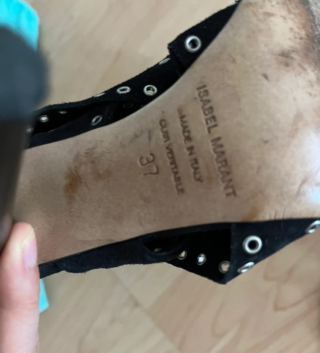 이자벨마랑 스트랩 샌들 힐 37 상품이미지5