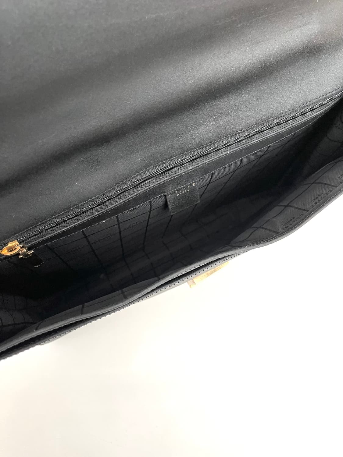 셀린느 아카이브 레더 브리프 케이스 상품이미지6