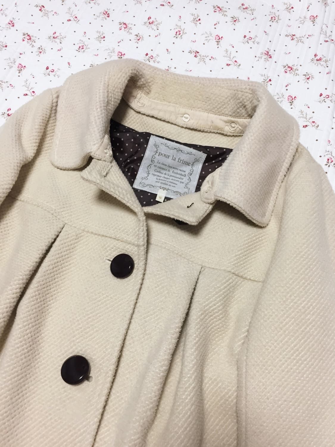 빈티지 라떼갸루 코트 상품이미지2