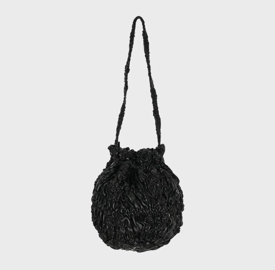 COSMOSS Wrinkle Pumpkin Leather Bag 상품이미지1