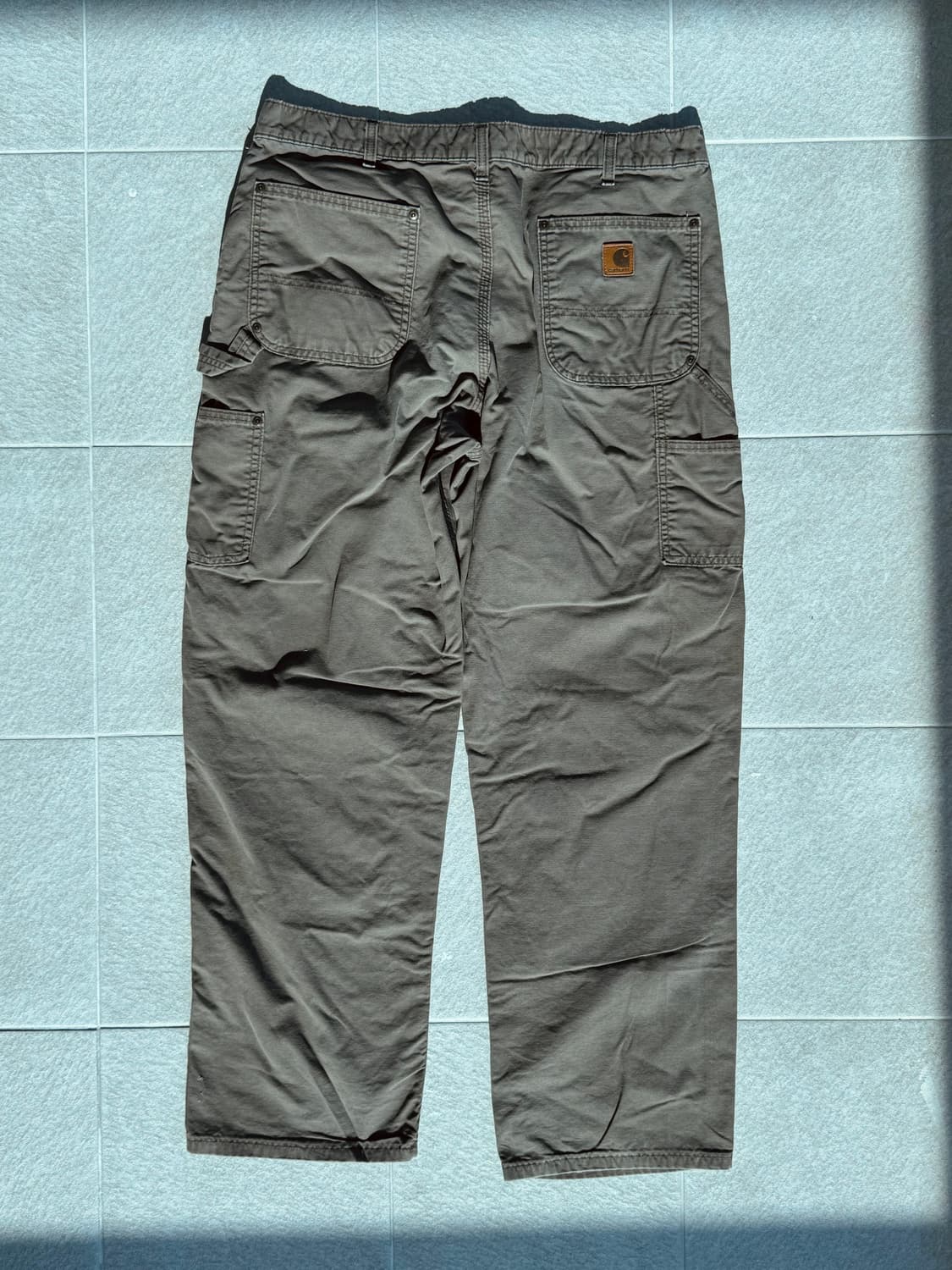 칼하트 더블니 팬츠 36x32 B195 LBR 상품이미지2