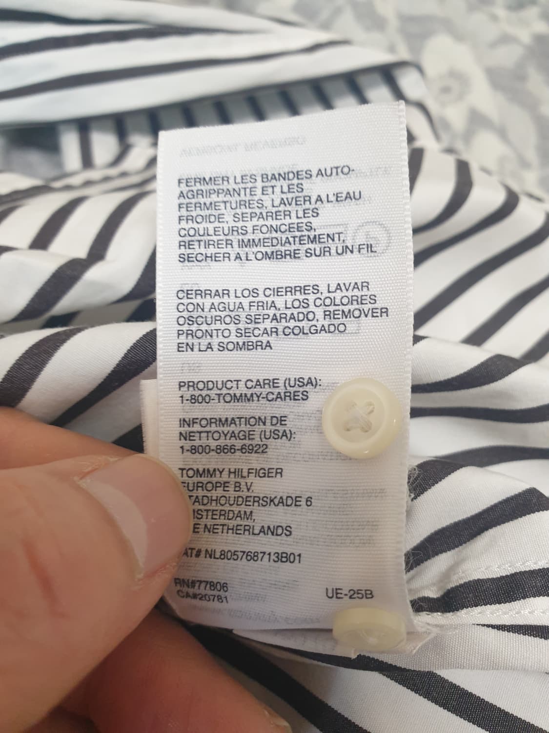 [여성] 타미힐피거 정품 스트라이프 셔츠 사이즈 2 상품이미지5