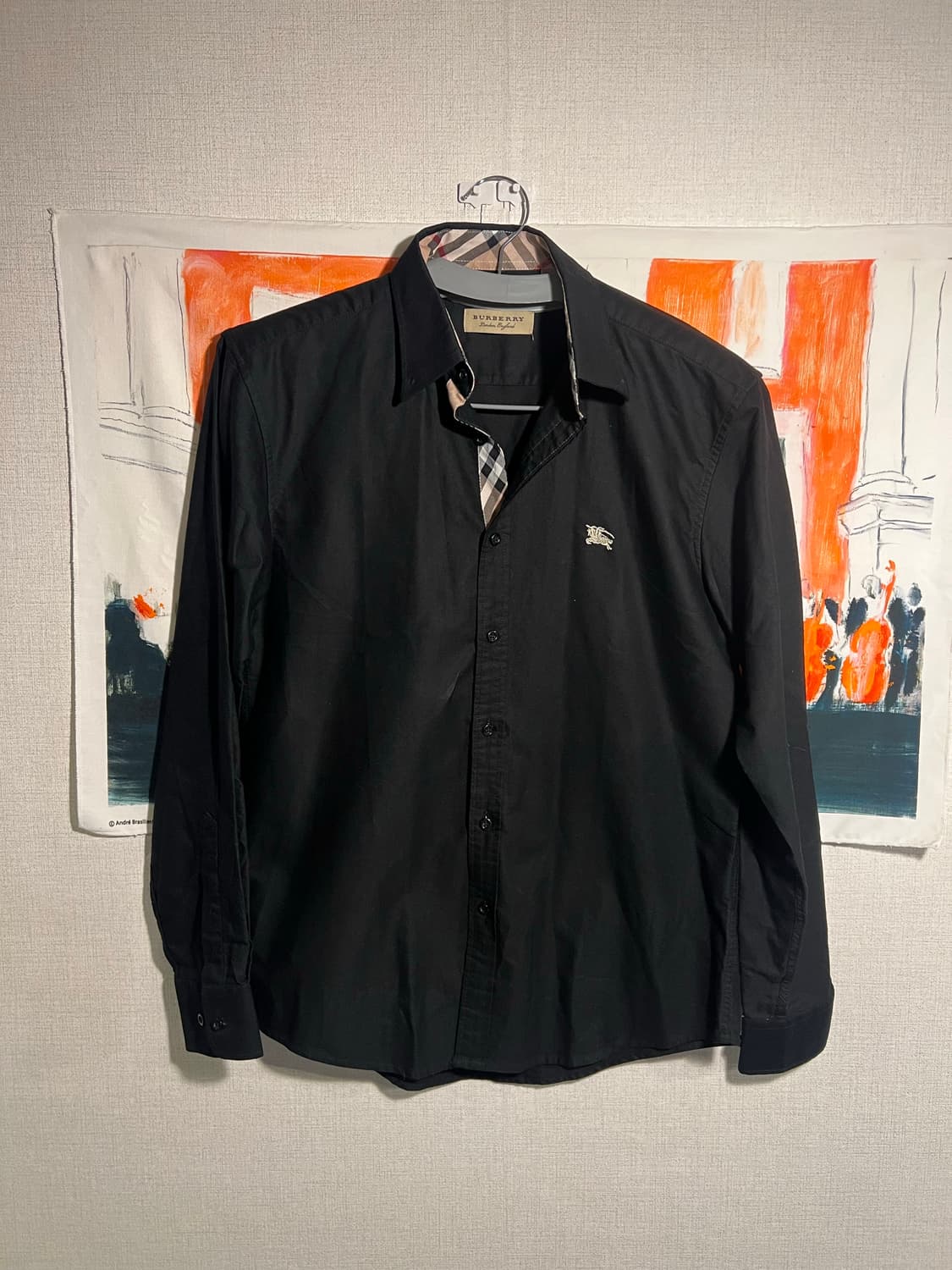  버버리 블랙 셔츠 상품이미지2