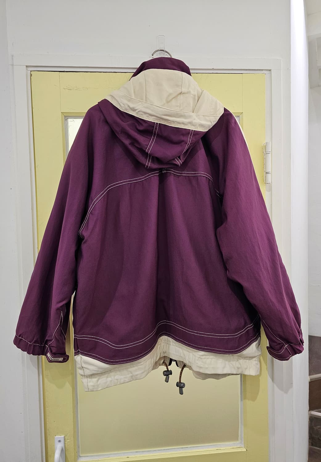 90's ellesse sunflower 퍼플 소프트쉘 후드자켓 상품이미지9