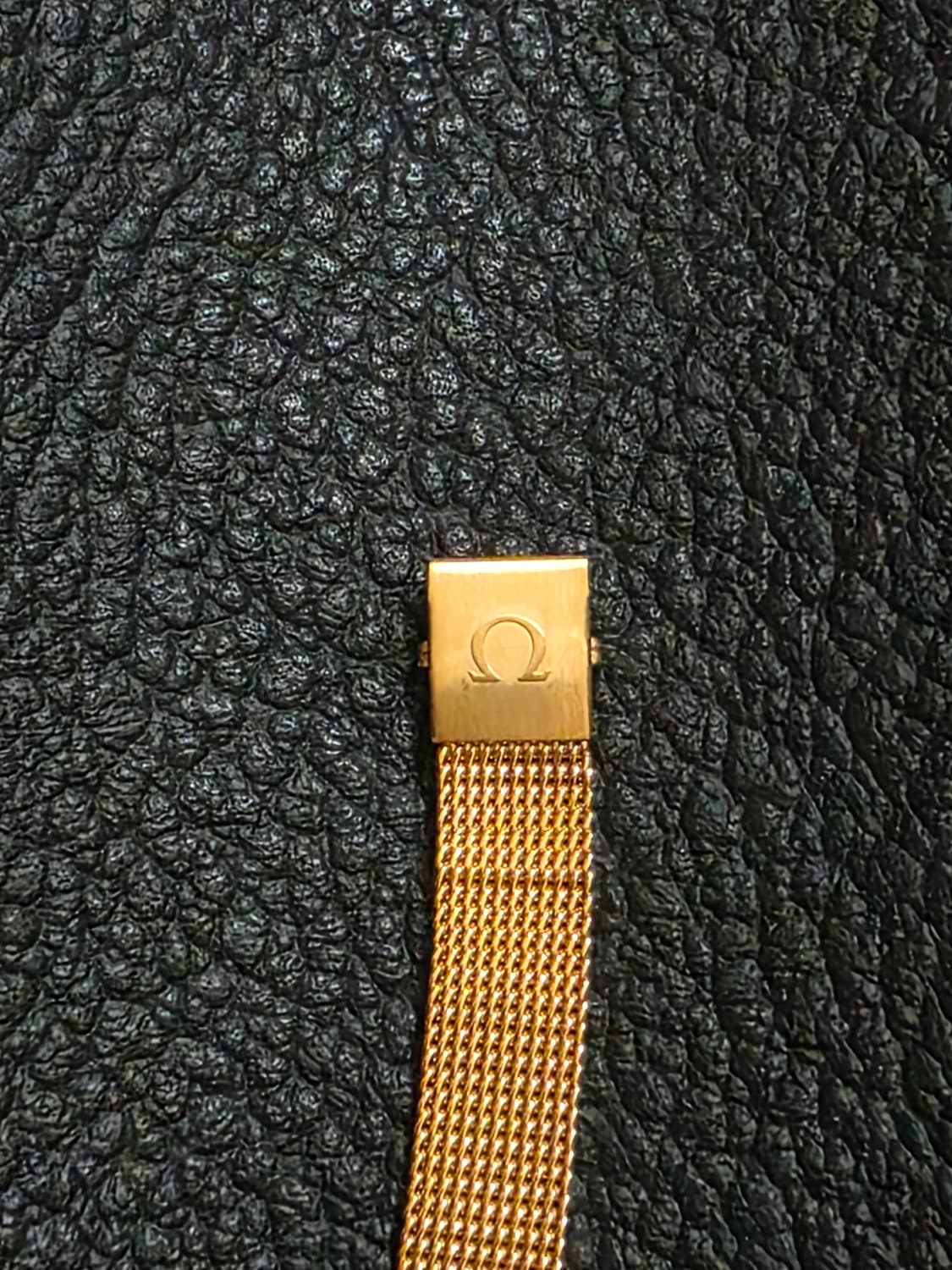 정품오메가 드빌사각 금장 수동시계 상품이미지4