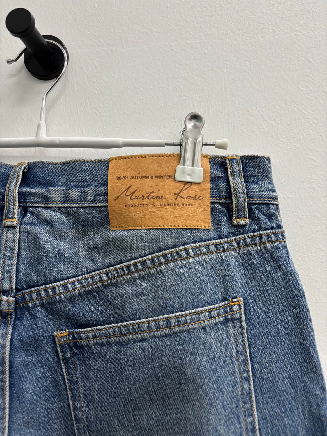 Martine Rose 마틴 로즈 패치워크 스트레이트 데님 상품이미지4