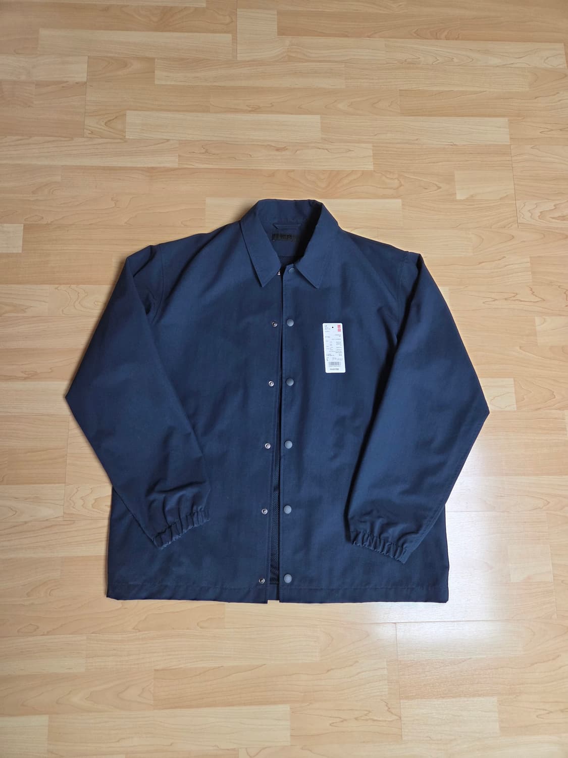 (새상품)유니클로 코치자켓 네이비 L, 105 상품이미지1