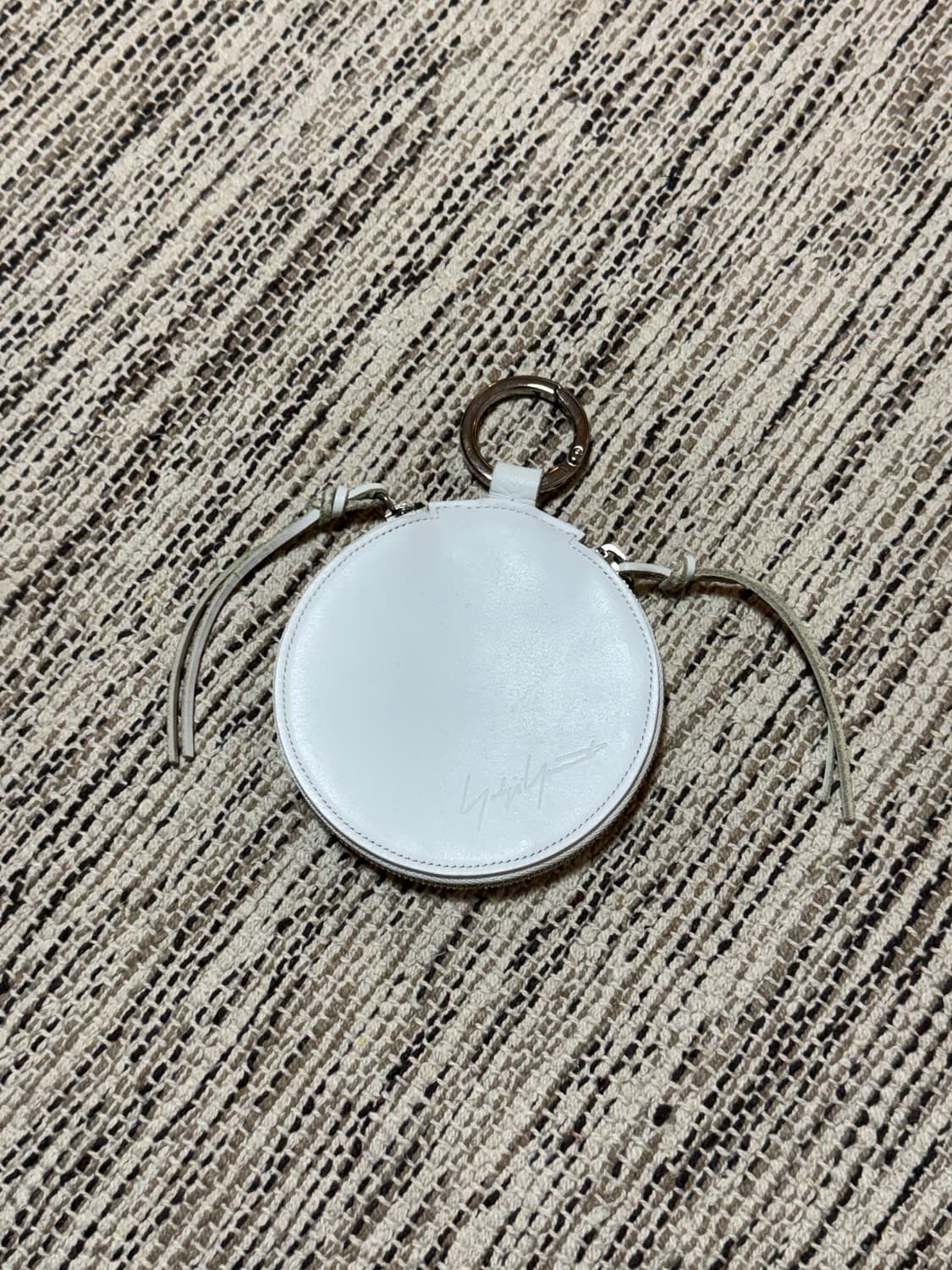 요지야마모토 화이트 파우치 상품이미지2