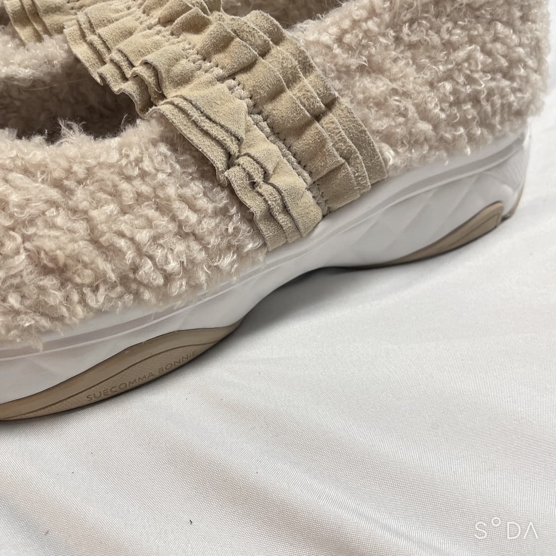 슈콤마보니 양털 플랫 스니커즈 240mm 상품이미지3
